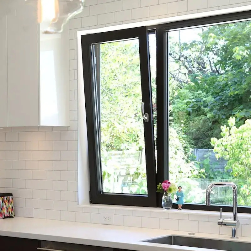 Custom Good Price Aluminum Louvre Window Australia, Aluminum Casement Window Burglar Design
