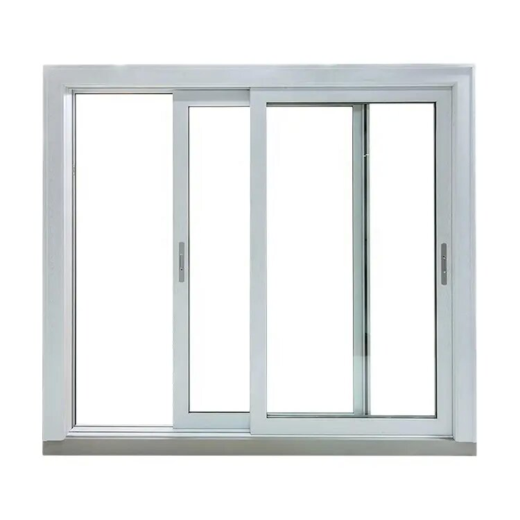 Custom Color UV Resistant UPVC Sliding Windows for Apartment, Villa and Office
