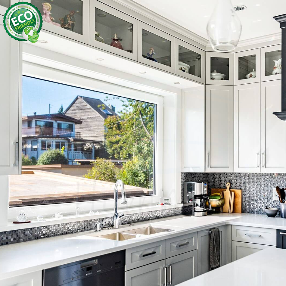 Commercial Energy Saving Thermal Break Aluminum Tilt And Turn Window Two Ways Open Upvc Vinyl Windows And Doors