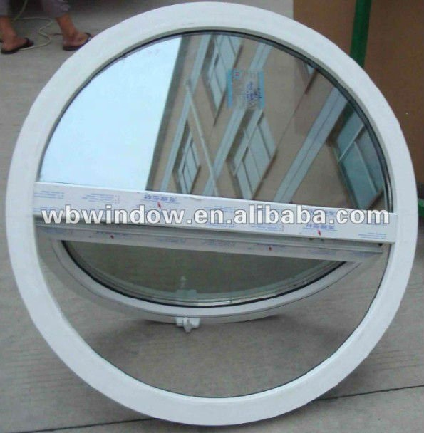 Special Shape Pvc/upvc White Octagon/round Casement/fixed windows