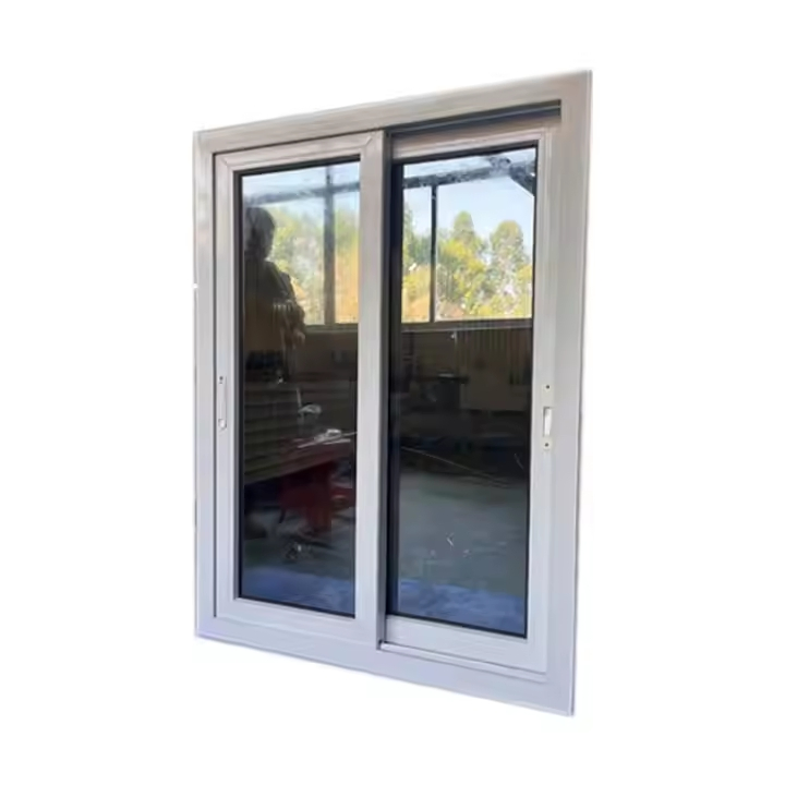 Double Glazed Exterior Balcony Kitchen Low-E Glass UPVC/PVC/Vinyl Folding Window for House