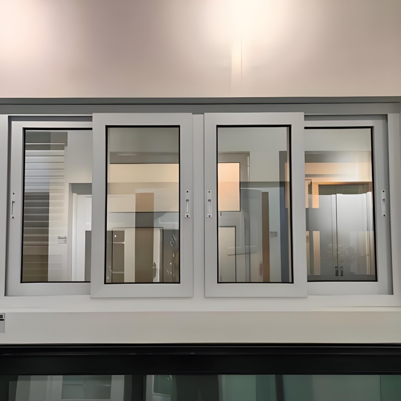 Manufacturer Top Performance UPVC Casement Windows with Thermal Insulation and and Soundproof Glass for House