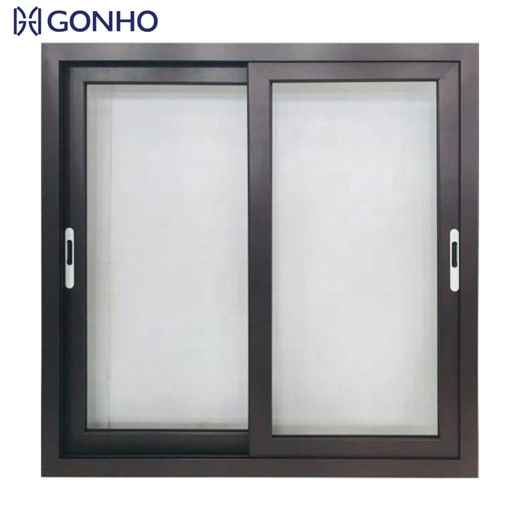 Australian Standard AS2047 Certificate Aluminum Slide Windows Heat Insulation Effect Aluminum Sliding Window Door And Window