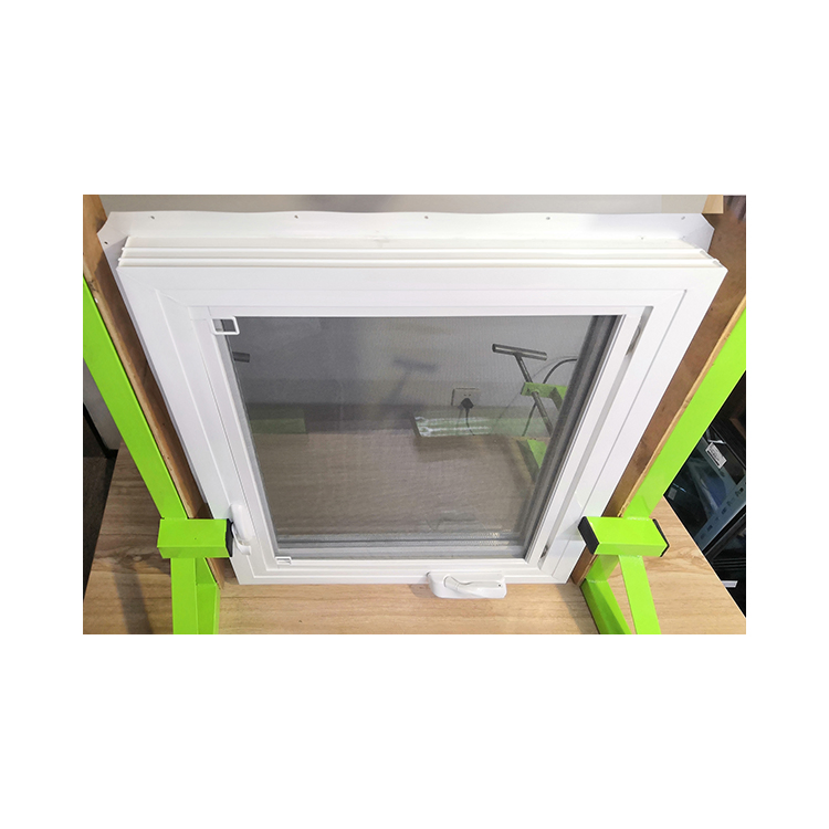 Kdsbuilding American America Plastic PVC UPVC Vinyl USA Swing Operator Open Custom Hand Crank Casement Windows with Fly Screen