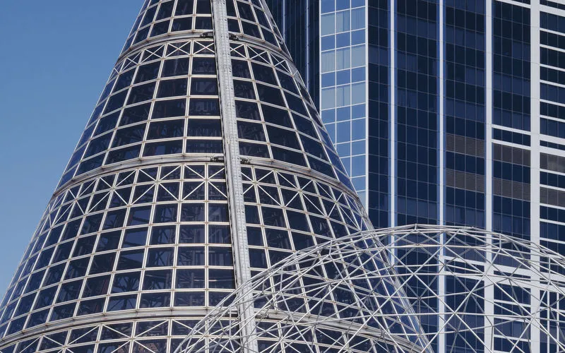 Aluminum glass curtain wall