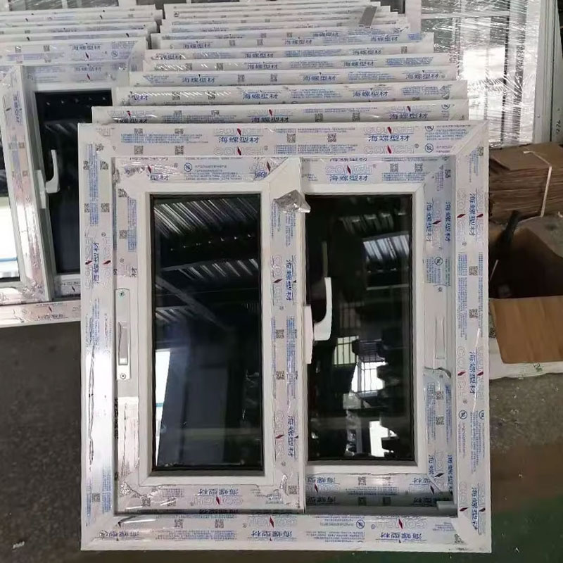 Modern Design UPVC Sliding Window Energy Efficient Double Glazed Hurricane Resistant Vinyl Frame Windows for USA House Market