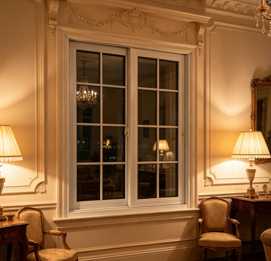 Custom Size UPVC Sliding Glass Window OEM Available CE Certified for Export