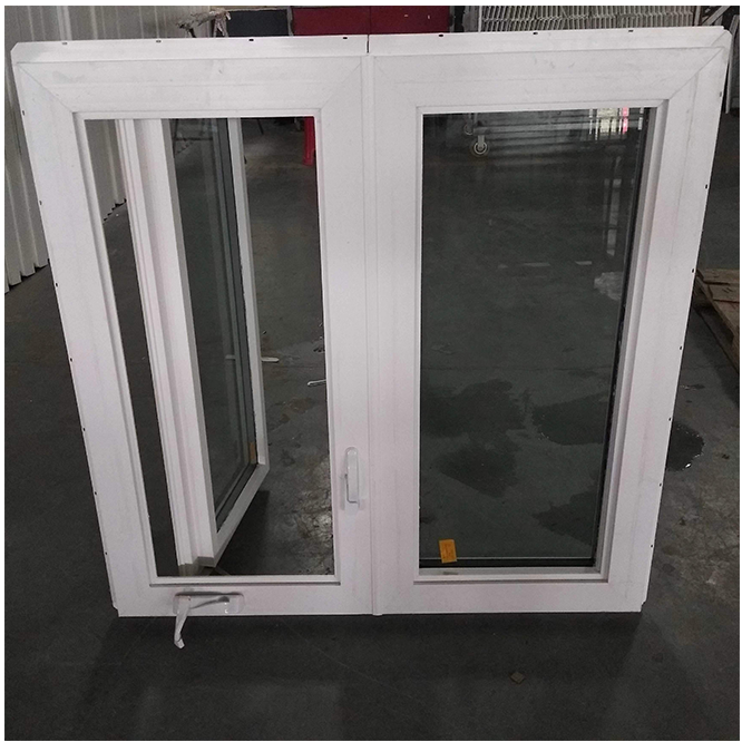 American Style Crank Casement Impact Resistance Glass Windows for USA Upvc Window Customized Size WEIKA Windows Design Pvc