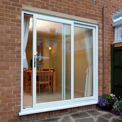 Modern Style UPVC Sliding Windows and Customized Doors for Bathroom &amp; Bedroom-Waterproof &amp; Soundproof