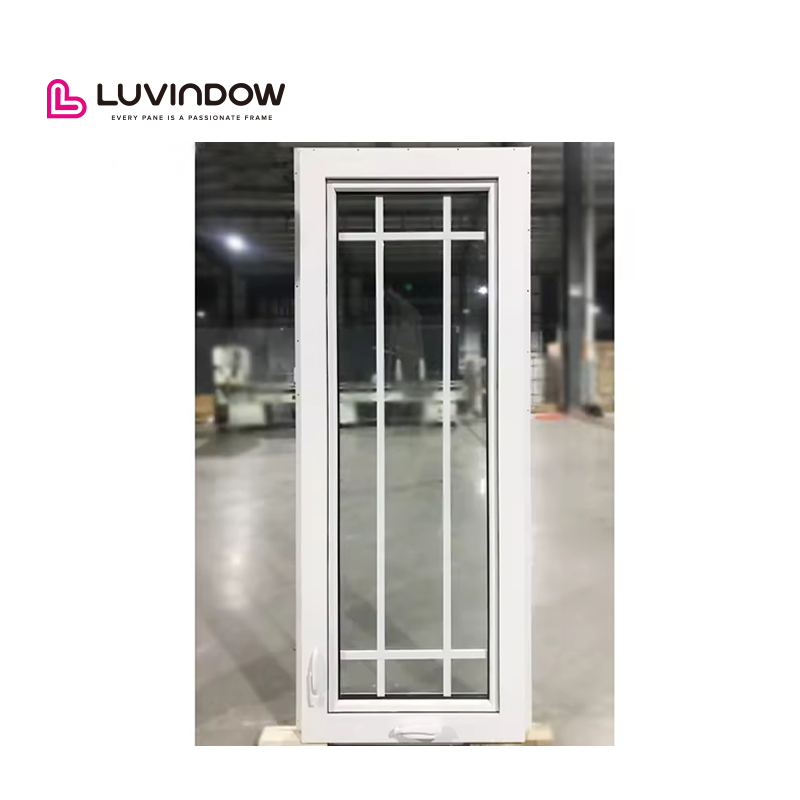 UPVC Tilt Turn Windows Luvindow High Quality Customized For House Low Price Sliding Fixed Profile Window