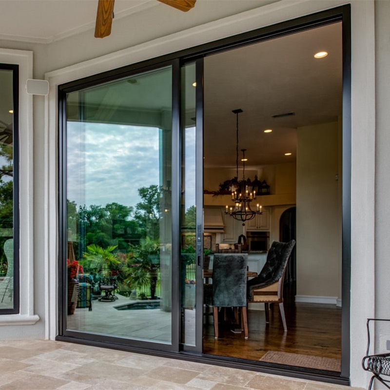 American Standard ROTO Hardware Double Large Glass Glazed PVC Doors And Windows UPVC Vinyl Lifting Sliding Doors For Villa