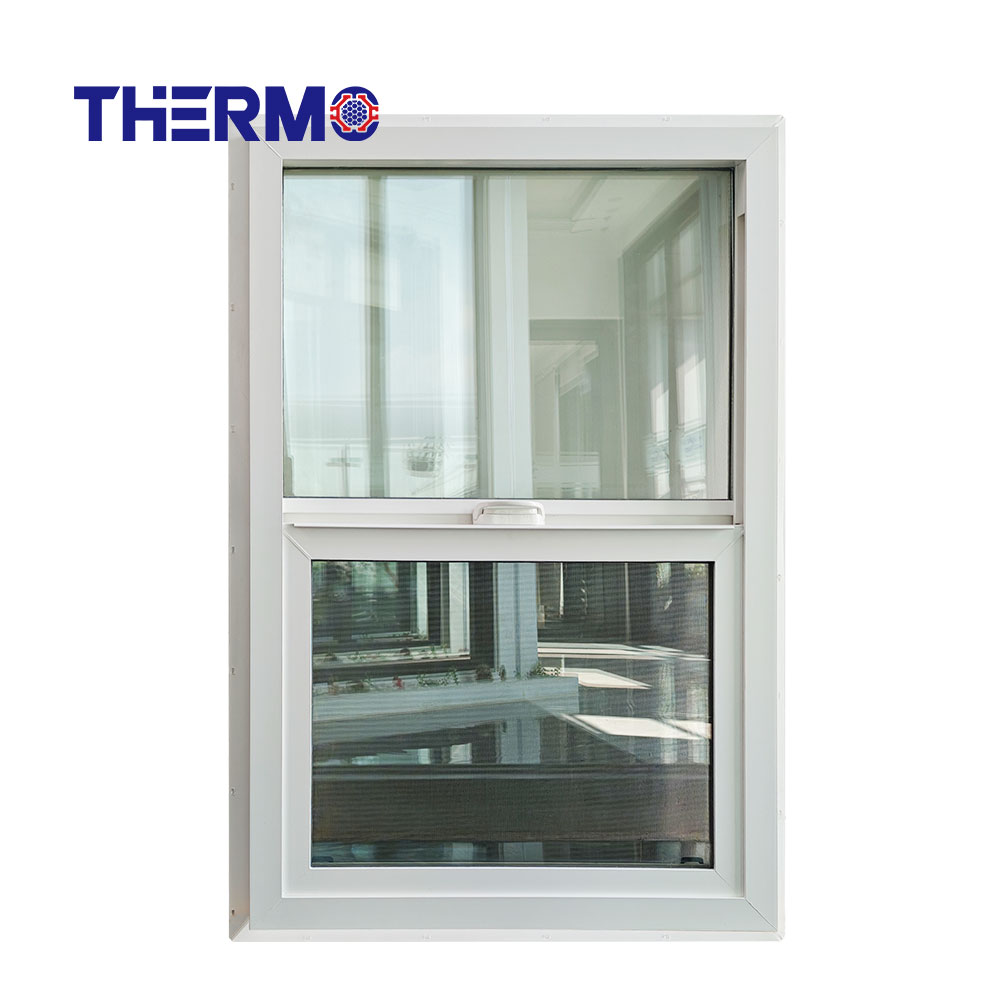 Superwu UPVC Window Double Hung Window Supplier PVC Window Vinyle Popular Design Custom For Building High Quality Hardware