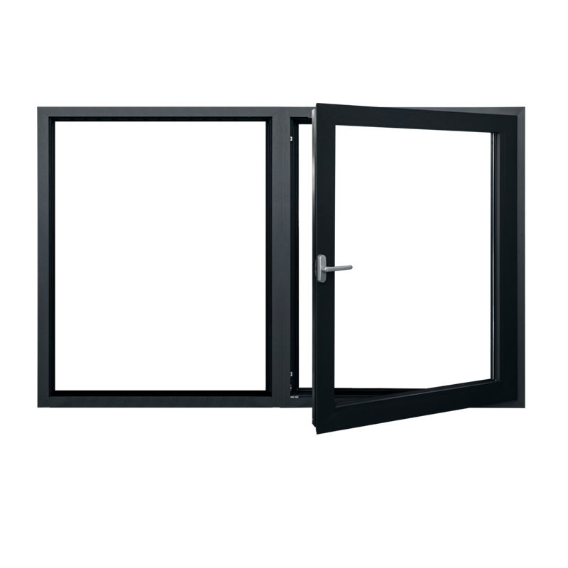 Factory Price Customized French Style UPVC Casement Window Soundproof Fire Rated Glass Casement Window