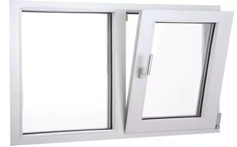 Tilt &amp; Turn Inward Window UPVC Fixed &amp; Casement Window Outwards