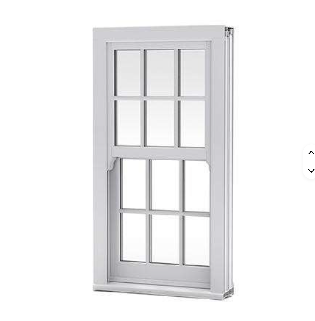 Supplier New Product Commercial Vertical Air-proof Rainproof UPVC Sliding Windows Soundproof Energy Star Qualified High Exterior
