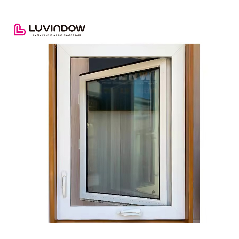 UPVC Tilt Turn Windows Luvindow High Quality Customized For House Low Price Sliding Fixed Profile Window