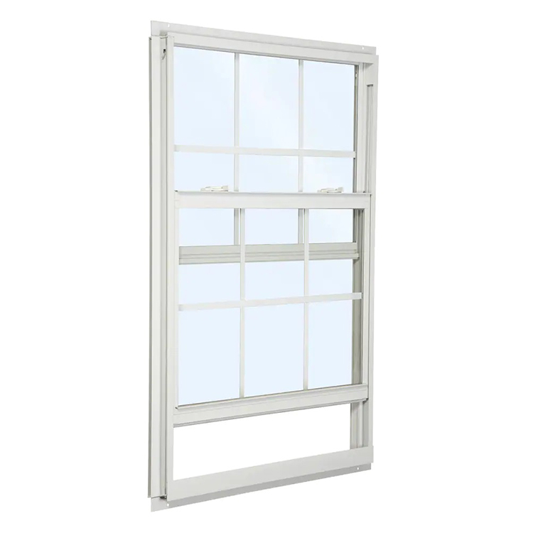 Apartment Home Hotel Modern Double Hung Sash windows Design Vertical up Down Sliding Upvc Glass Window
