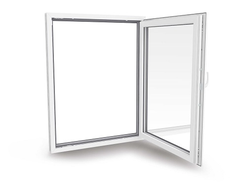 Insulated Glass Unit Double Layer Fixed Window UPVC Sash Windows