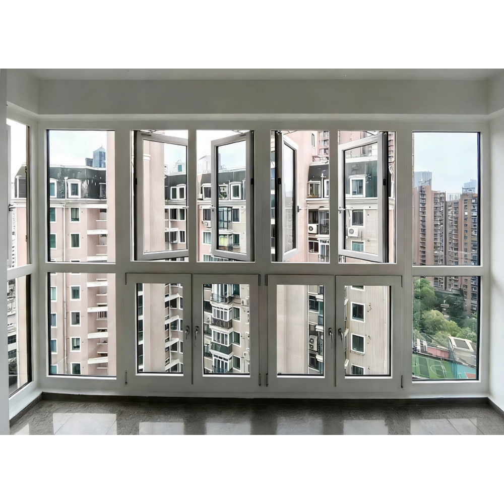 Factory Direct Custom Size UPVC Sliding Anti-Theft Outdoor Window for Hotel &amp; Apartment Use Energy Star Qualified CE Certified