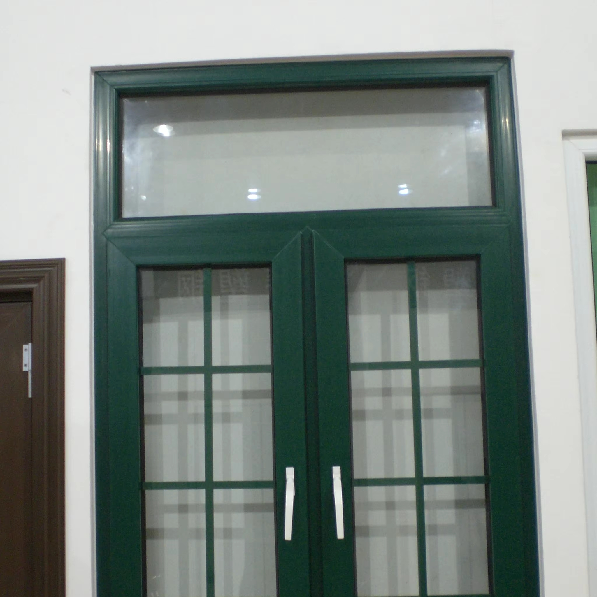 Guangdong Factory Supplies UPVC Windows and Doors 60 Series Single Flat Opening Energy-saving Soundproof Casement Windows