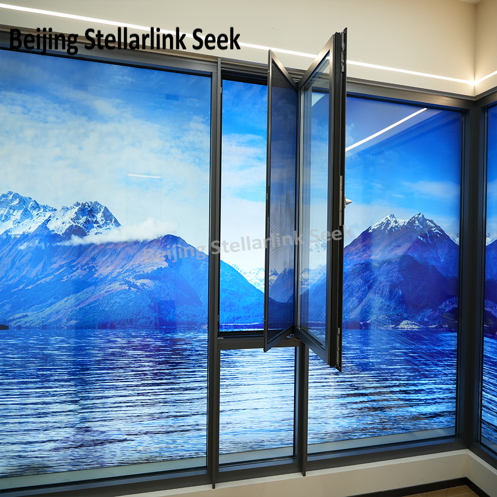 Factory Customized Wholesale Price Soundproof Thermal Insulation Dust Proof UPVC PVC Casement Tempered Glass windows