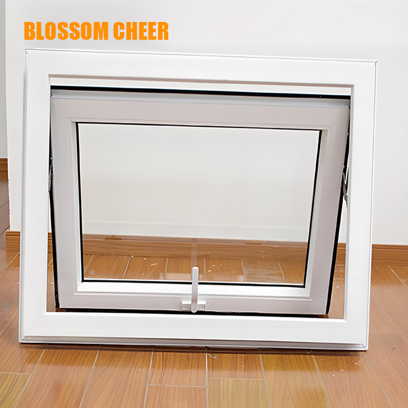 Custom Modern UPVC Casement Window with Durable Glass for Residential Projects