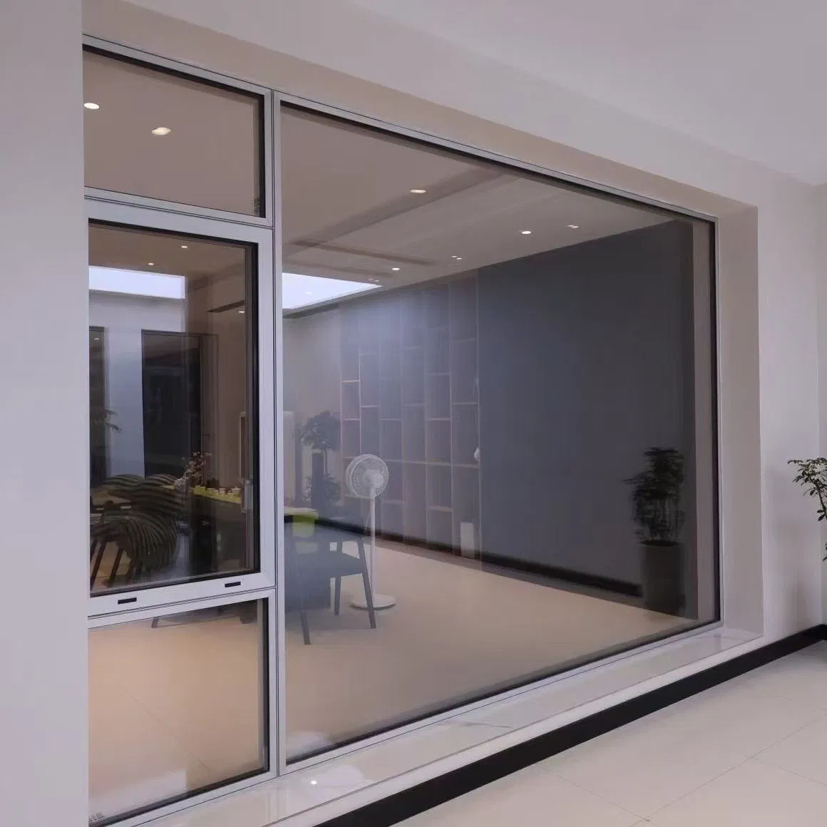 New Construction Professional Project Support Aluminum Folding PVC UPVC Profile Metal Glass Aluminum Casement Sliding Casement Window and Door