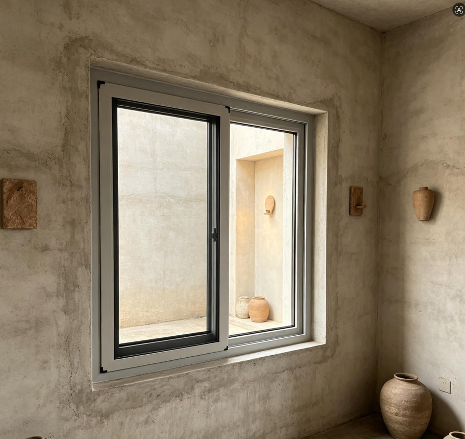 Custom Size UPVC Sliding Glass Window OEM Available CE Certified for Export