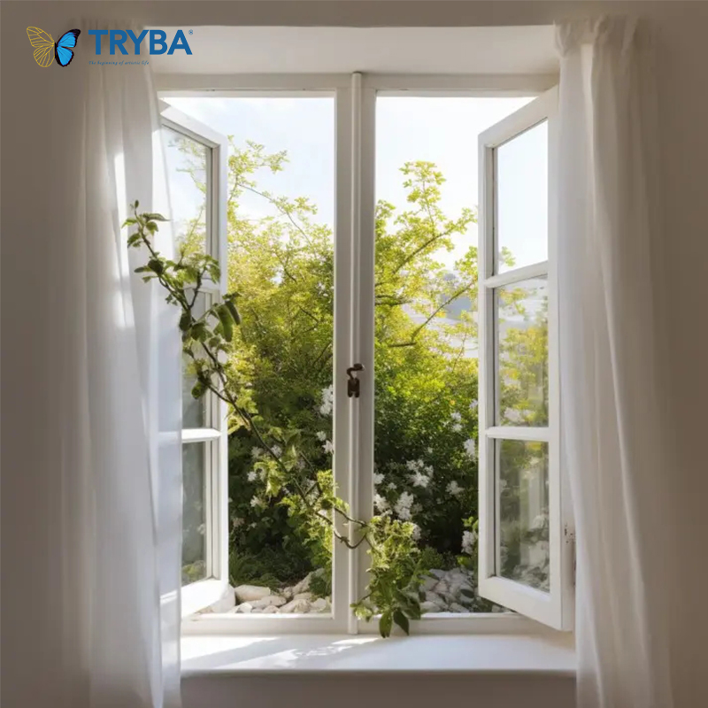 Good Quality Waterproof Energy Efficient Upvc Windows Casement Windows