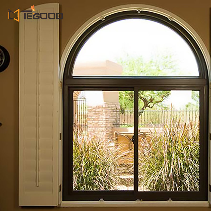 Cheap Price Double Glazed Glass Sliding Folding Bifold Casement Awning Hinge UPVC French Windows