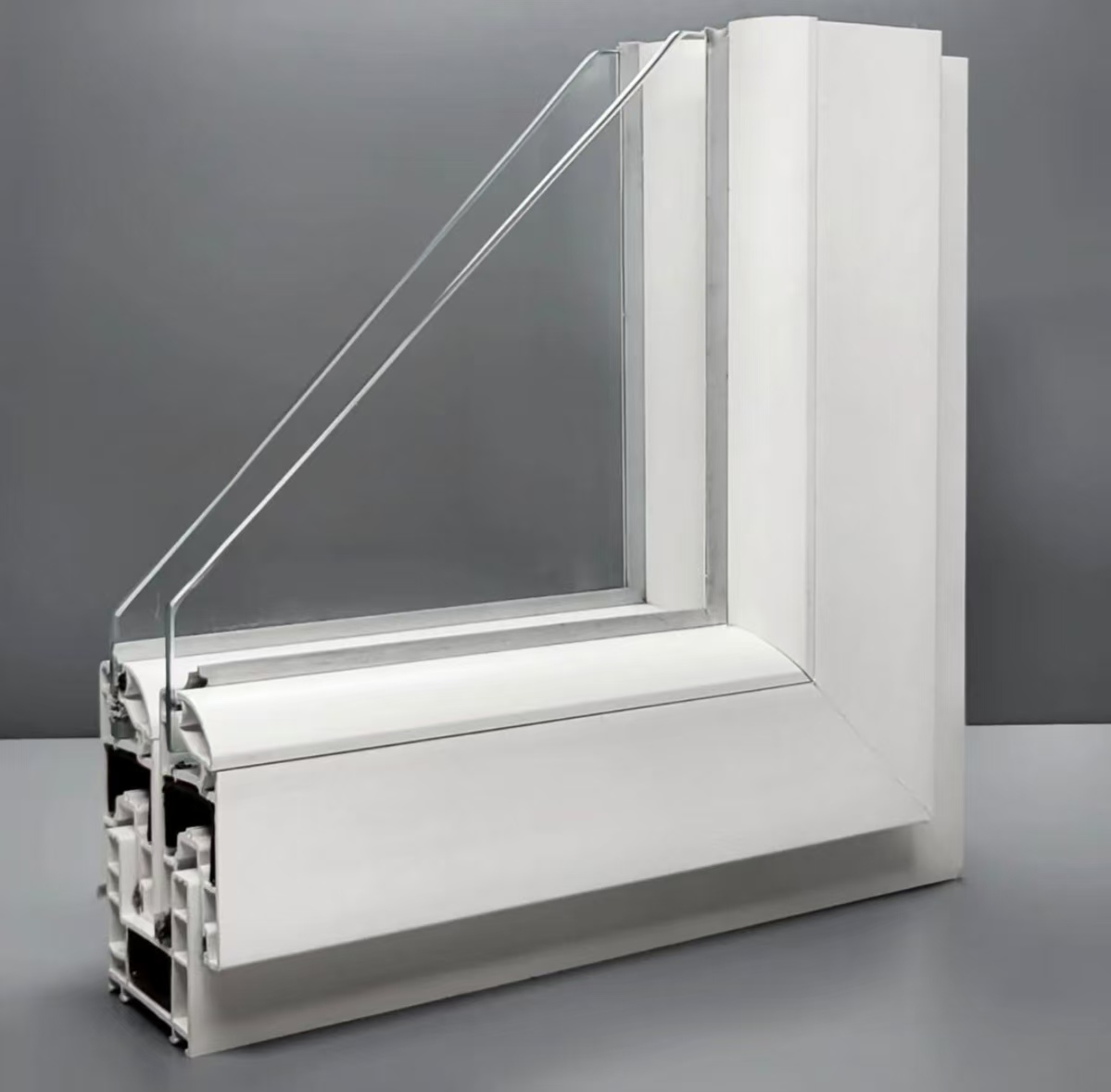 Upvc Casement Windows Doors PVC Insulated Double Glazed Open Windows