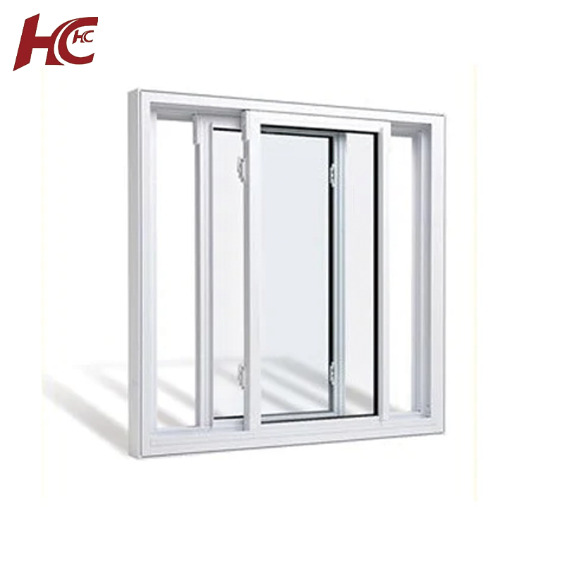Modern Design Secure PVC Sliding windows House Enhanced Safety UPVC Sliding Balcony Window