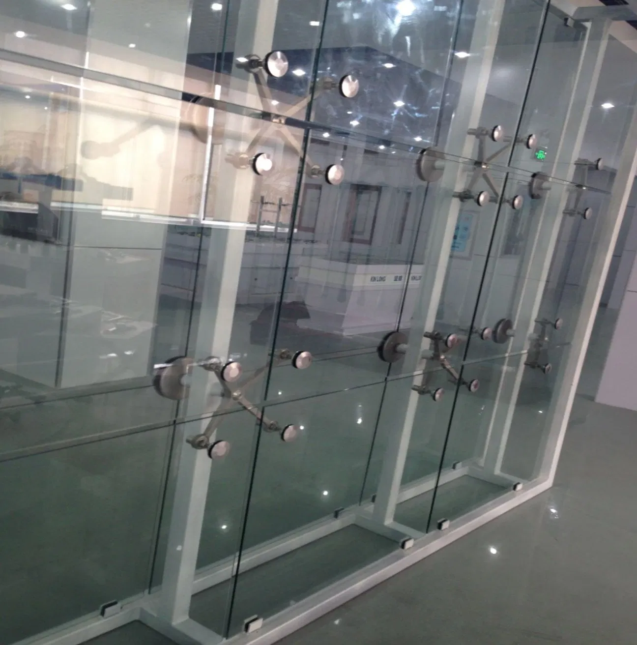 Soundproof Curtain Wall Facade Hidden Frame Aluminum Window and Doors