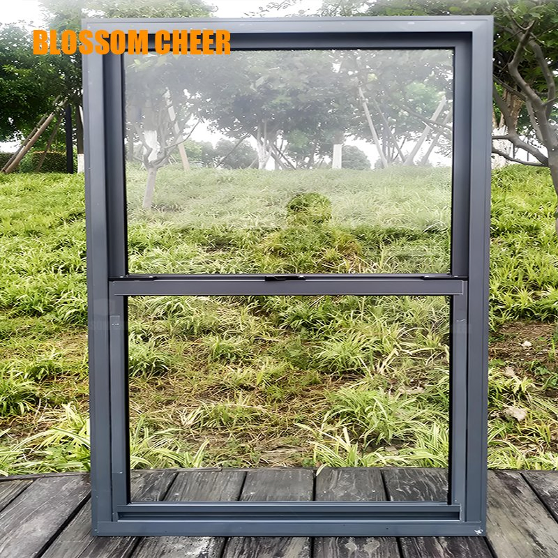 Premium Custom UPVC White Casement Windows with Durable Tempered Glass