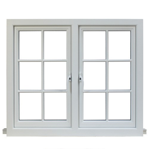 Modern Home Security Hurricane Impact Double Glazed UPVC Windows Horizontal Opening PVC Window Glass with Plastic Profile