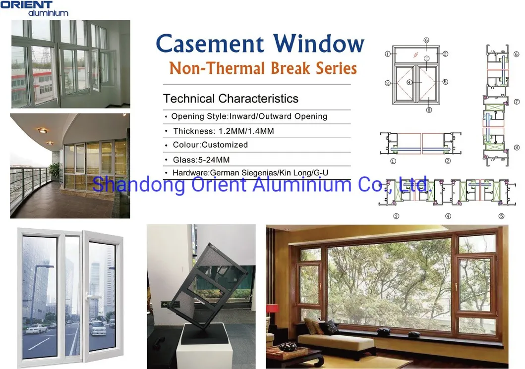 Aluminum Sliding Window Details