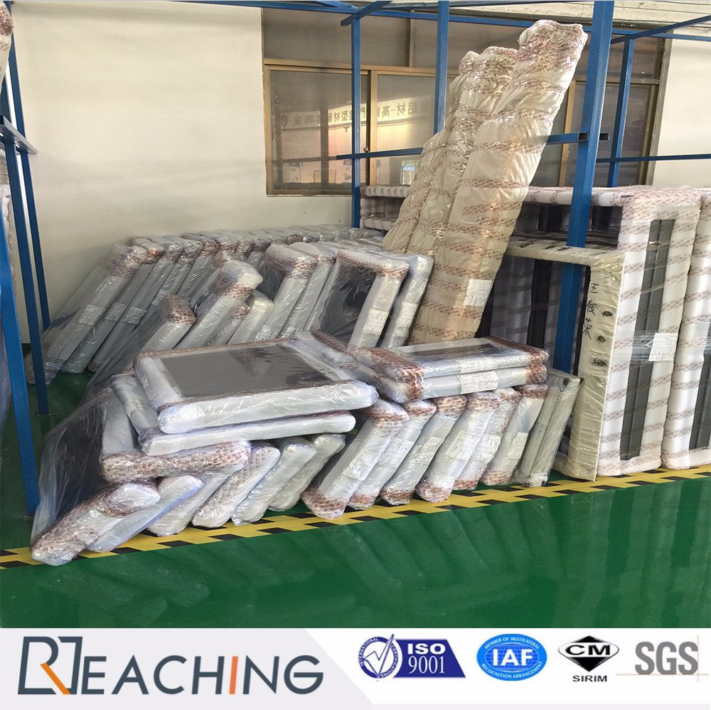 Conch Brand UPVC Fixed Windows White Frame with Steel Reinforcemen Inside
