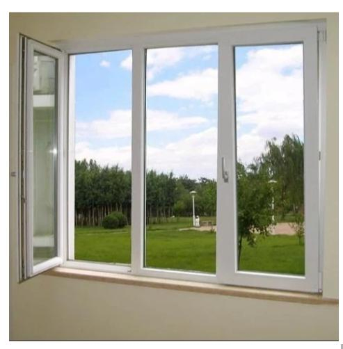 UPVC Sliding Windows Double Glazing Glass Folding Door