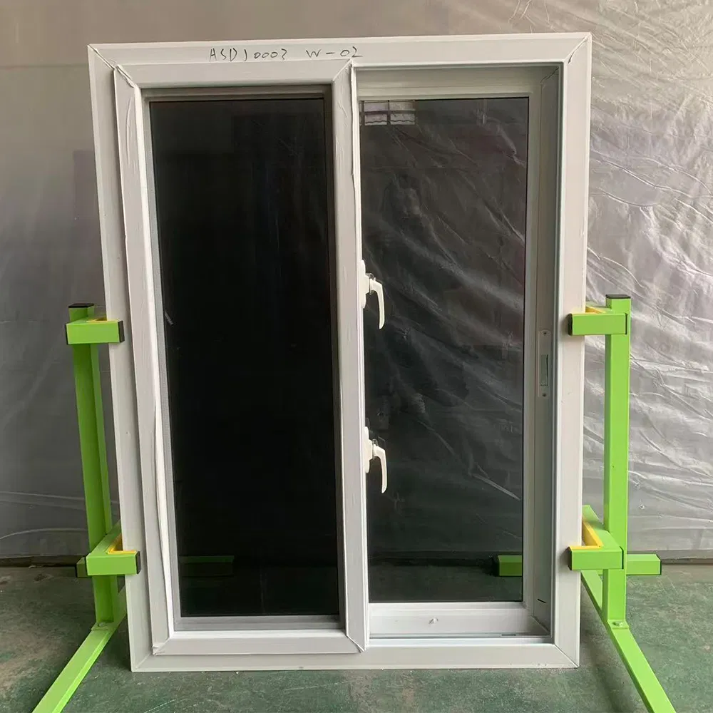 OEM Soundproof UPVC Smooth Glass Sliding Windows for Residential and Commercial