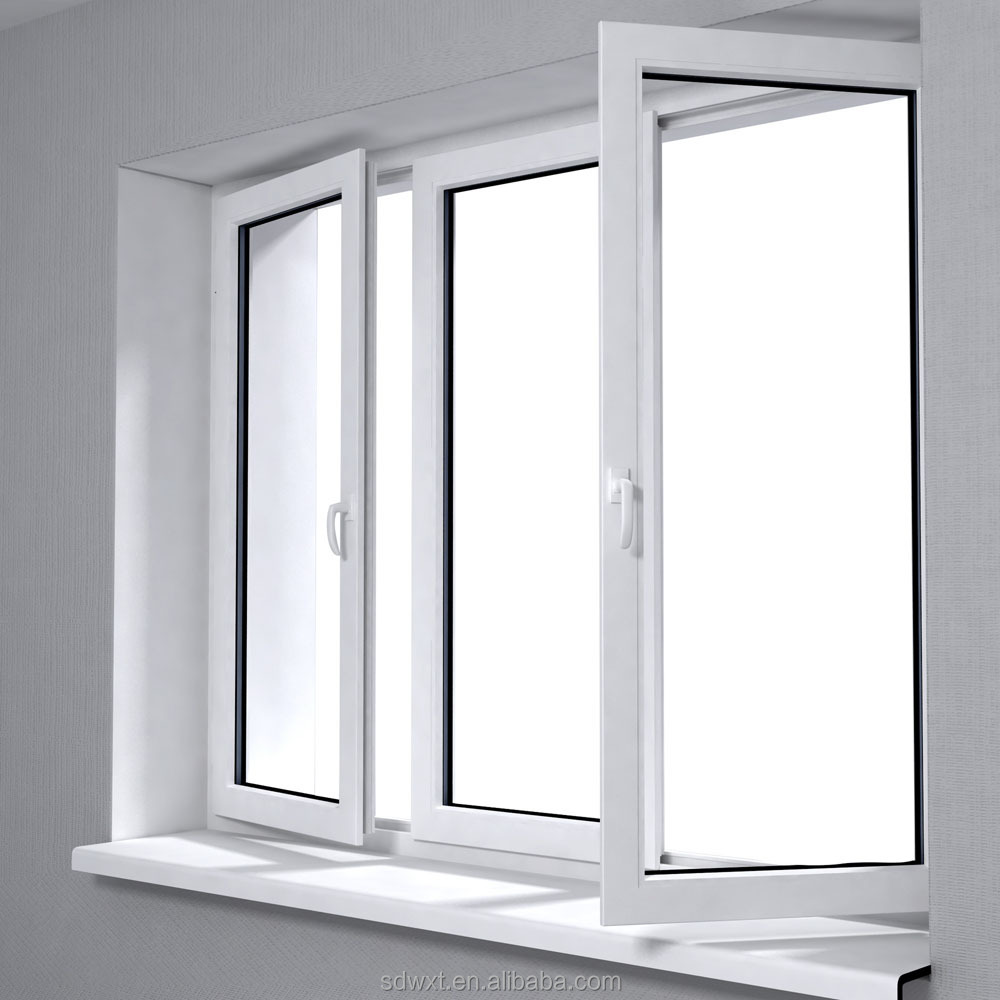 Hurricane Impact Modern Chinese Manufacturer Conch UPVC Profile Sliding Plastic Windows