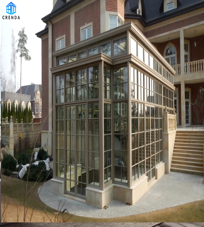 Minimal External Sash Residential Awning windows for Building Project