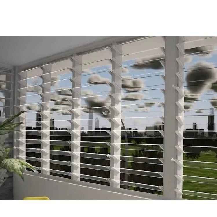 Bath Room Window UPVC Windows PVC Shutter High Glass