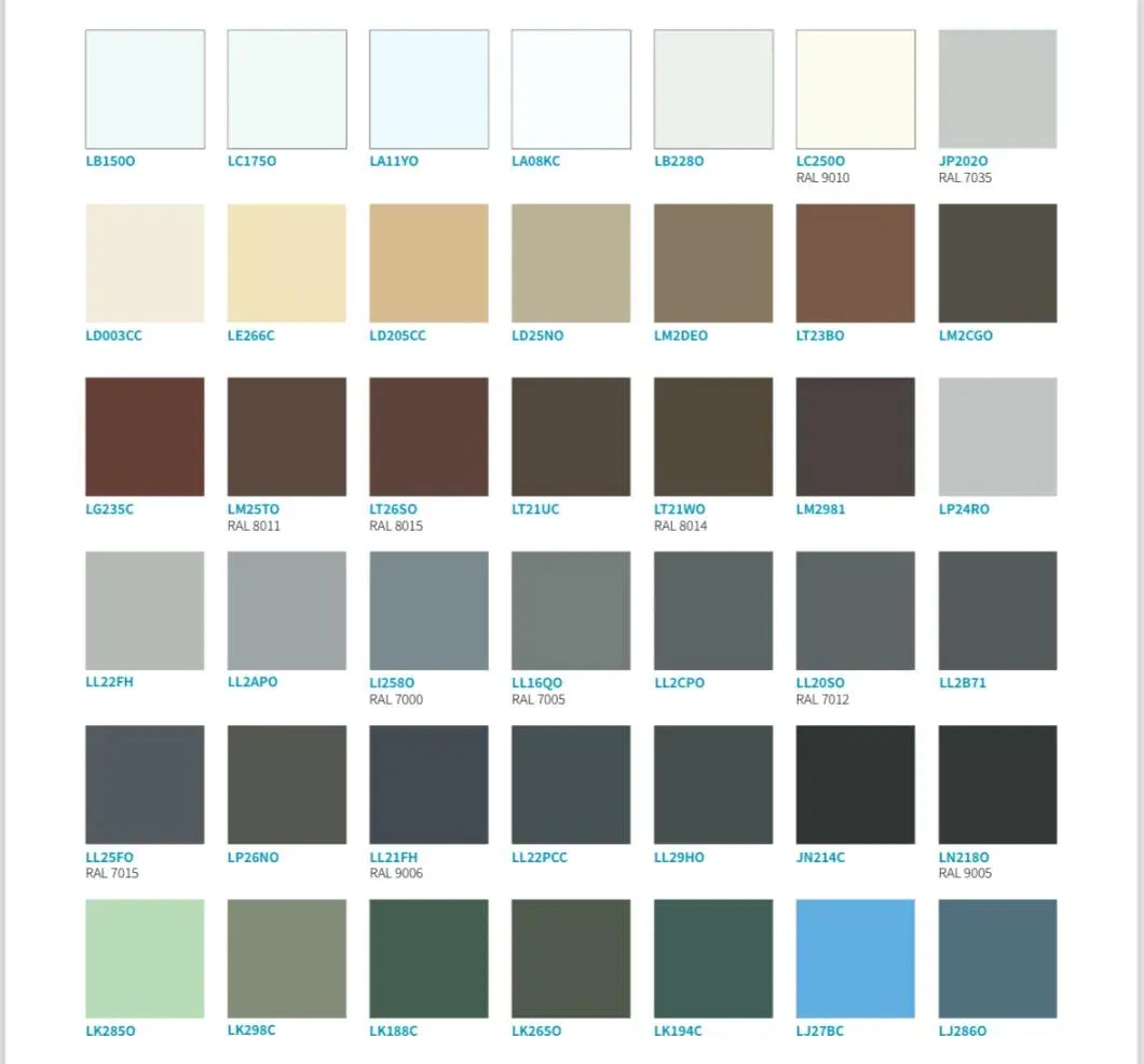 Color Chart 1