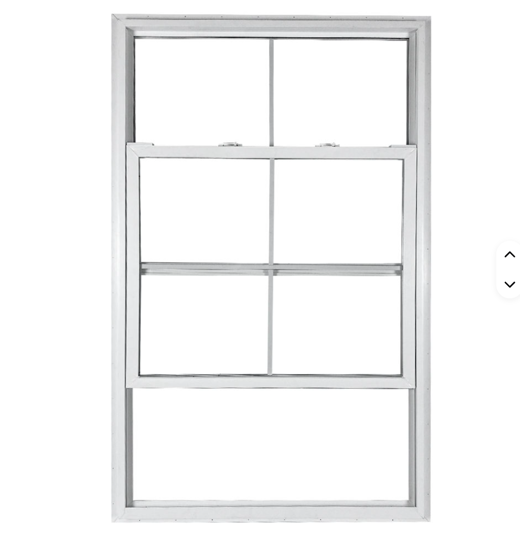 Supplier New Product Commercial Vertical Air-proof Rainproof UPVC Sliding Windows Soundproof Energy Star Qualified High Exterior