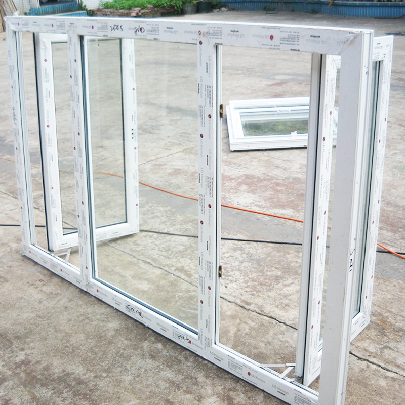 Supplier ODM/OEM Wholesale Modern Kitchen French PVC Louver Window Soundproof Energy Star Qualified Swing Casement Window