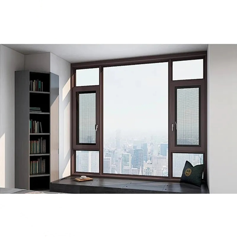 Custom Aluminum Awning Profile Horizontal Jalousie Louvre Used Aluminium Alloy Glass Shutter Casement Window Factory Price