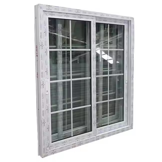 Factory Direct Custom PVC/UPVC Windows Double/Triple Glazed Soundproof Waterproof Energy Saving Casement Sliding Upvc Windows
