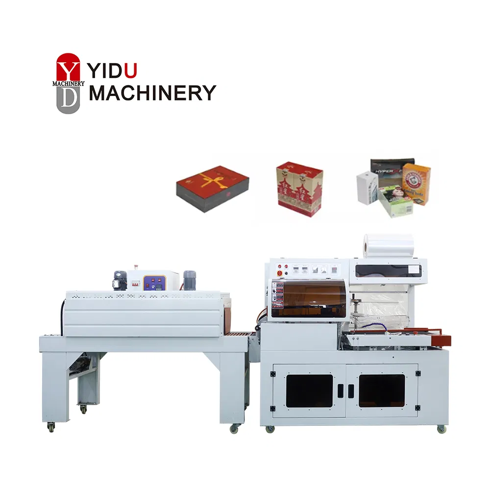 Máquina de Embalagem Térmica Encolhível Automática Totalmente POF PE Filme Encolhível Embaladora Máquina de Embalagem Térmica