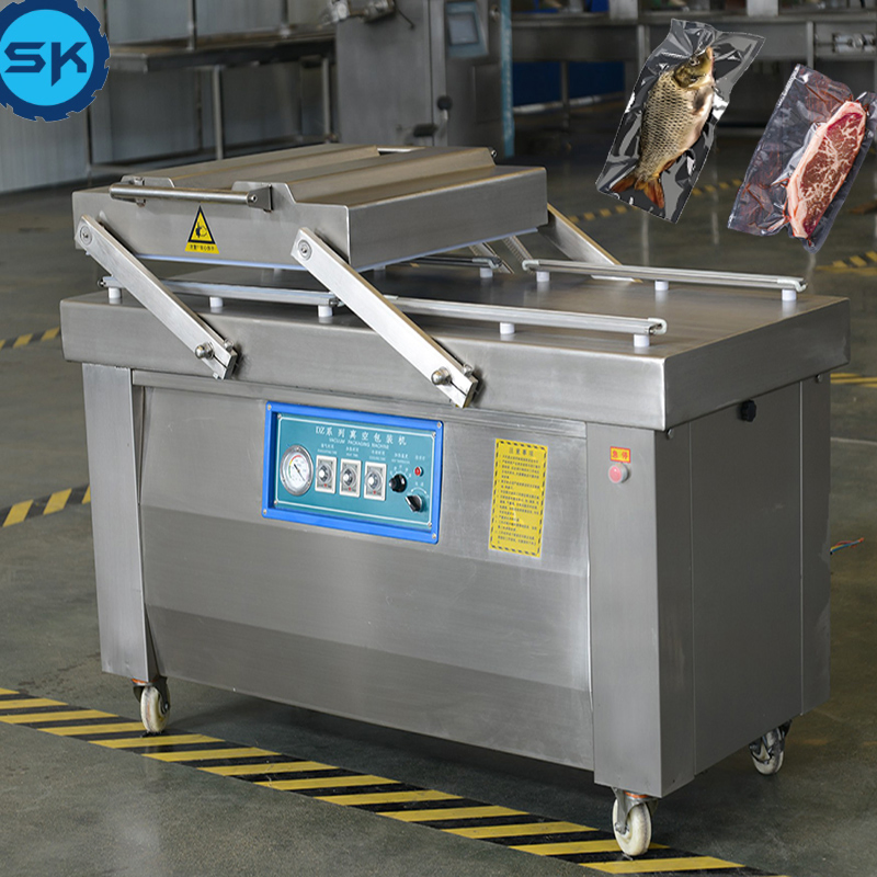 Novo Design Máquina de Embalagem a Vácuo Certificada CE para Pacote de Alimentos