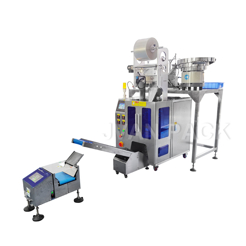 Jp-320-2 Embalagem de grânulos verticais pequenos e multifuncionais Embalagem de Comprimido Tablet Capsule Máquina de embalagem de saqueta